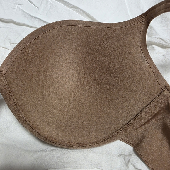 SKIMS Ultimate Nipple Push-up Bra 32DDD Bronze Kim Kardashian Seamless Bra - Picture 13 of 16